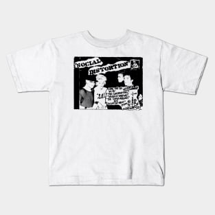 Social Distortion Punk Flyer Kids T-Shirt